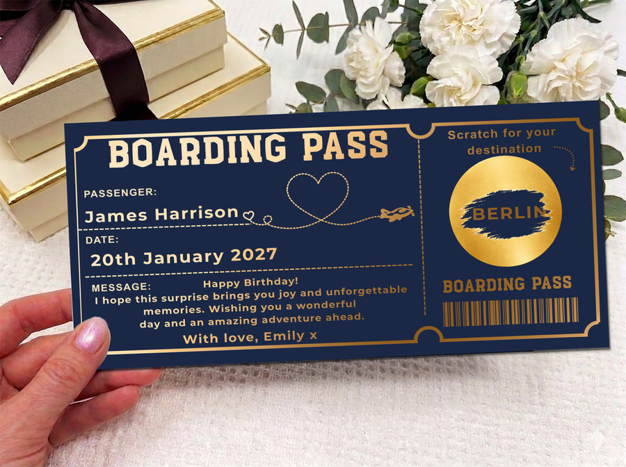 Physical Gift Certificate Voucher, Premium Printed Gift Card, Personalized Gift Voucher, Elegant Gift Certificate